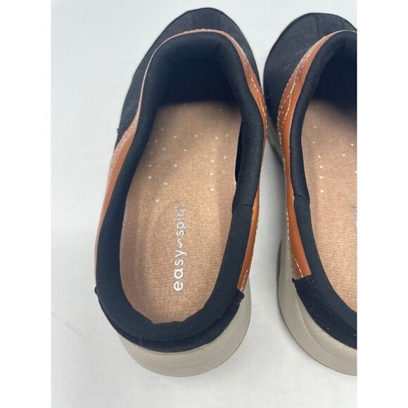 Easy Spirit Travel Coast Clogs 5.5 Womens Slip On Comfort Arch Support Black - Picture 7 of 10